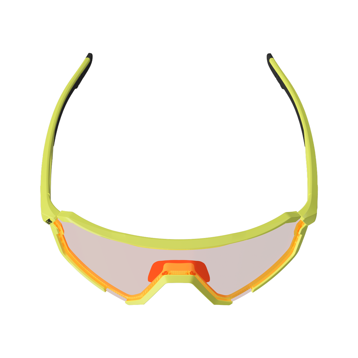 Sunglasses RideViz Pro - Neon Yellow Iriz Cryztal Red 13 VLT