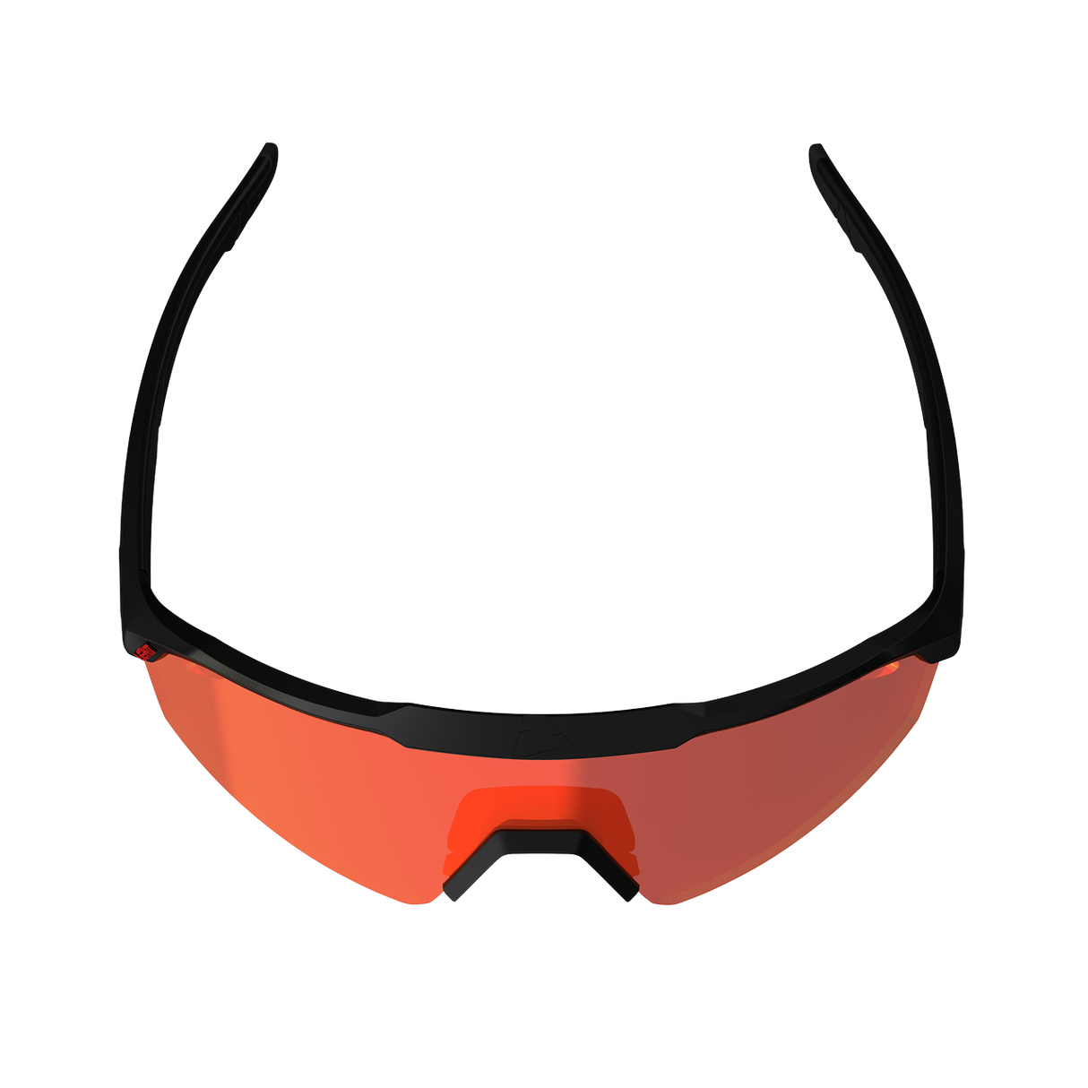 Sunglasses SpeedViz Lite - Satin Black Iriz Cryztal Red 13 VLT
