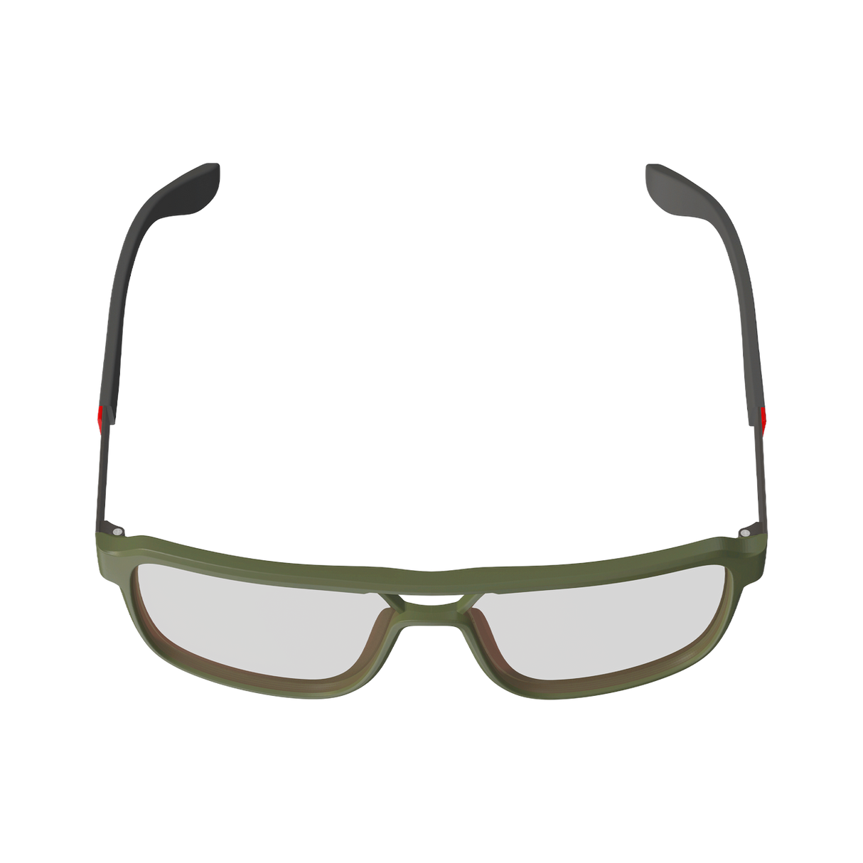 Sunglasses TheViz Pyrenees - Satin Green Polarized Silver 34 VLT