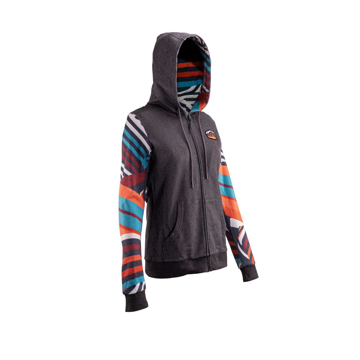 Zip-Hoodie Premium Women - Stripes