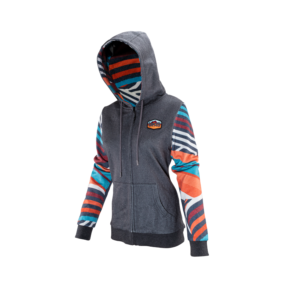 Zip-Hoodie Premium Women - Stripes