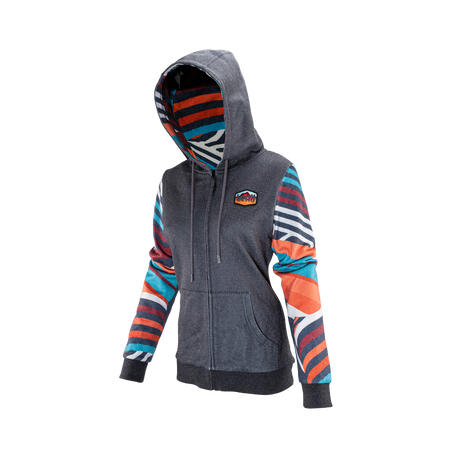 Zip-Hoodie Premium Women - Stripes