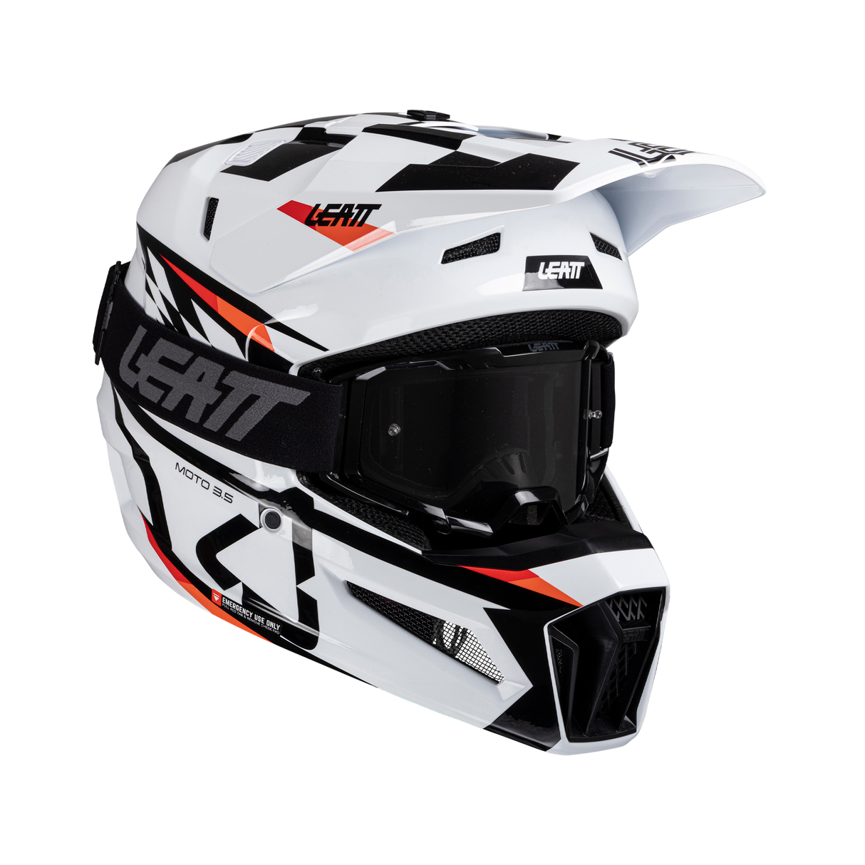 Leatt Helmet Kit Moto 3.5 with 3.5 Goggle 7
