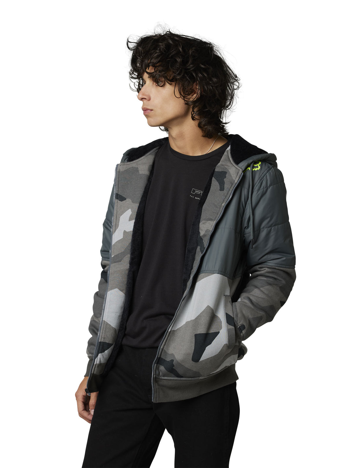 Lindon Sasquatch Fleece - black camo
