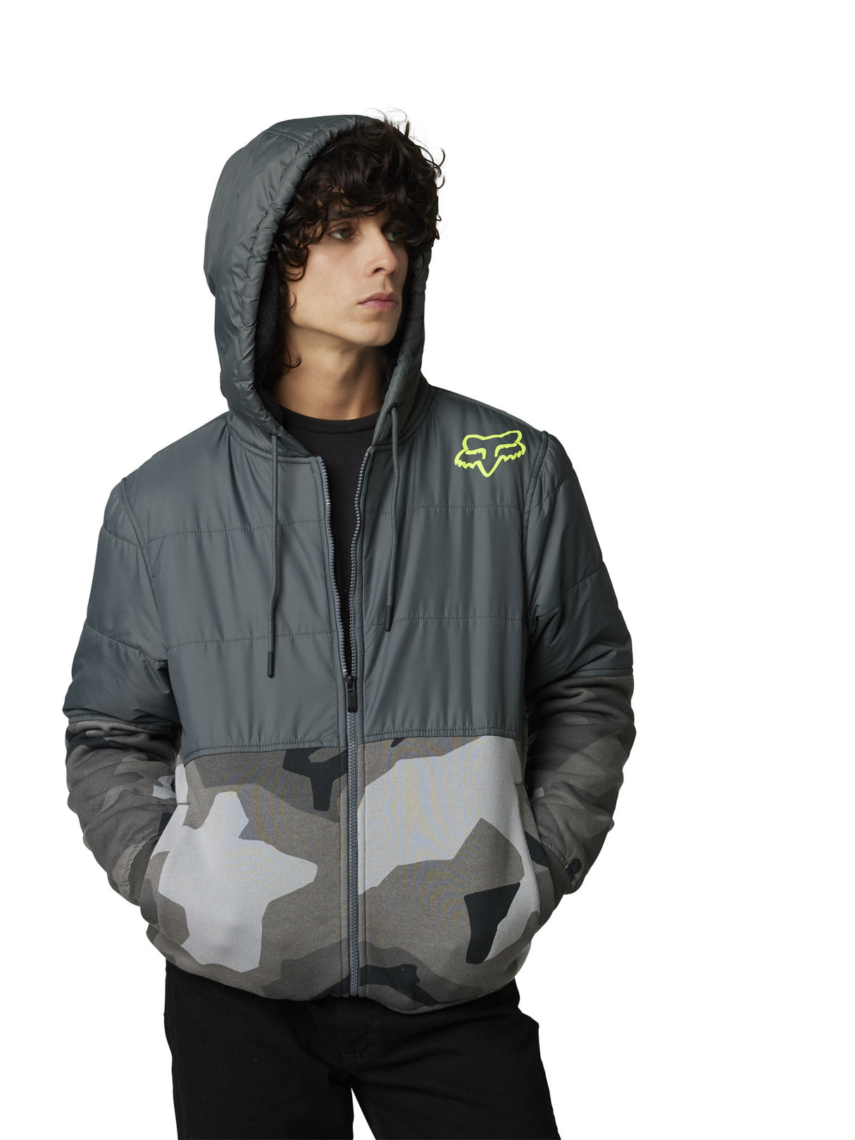 Lindon Sasquatch Fleece - black camo