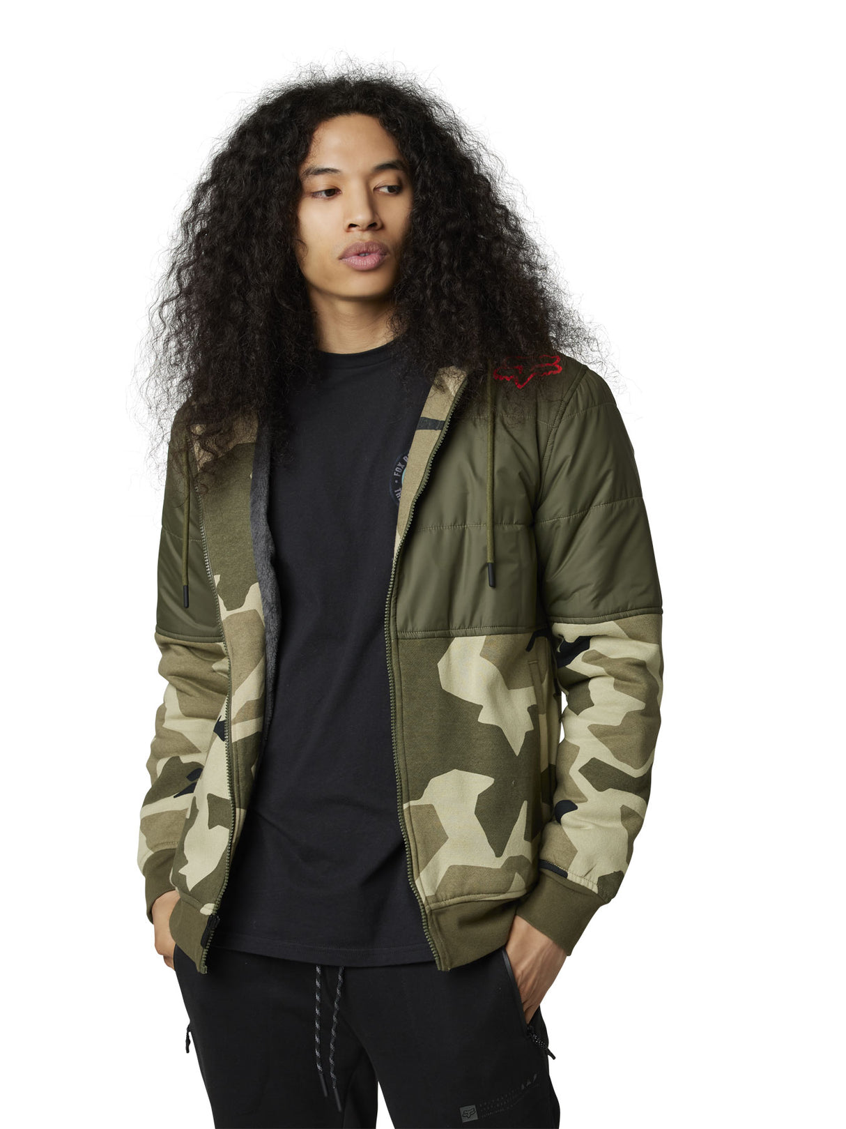 Lindon Sasquatch Fleece - olive camo