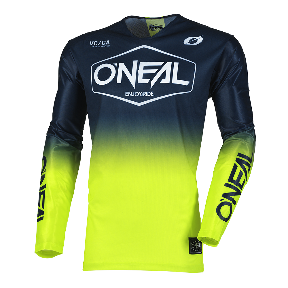 Mayhem Hexx V.25 Jersey - blue/neon yellow