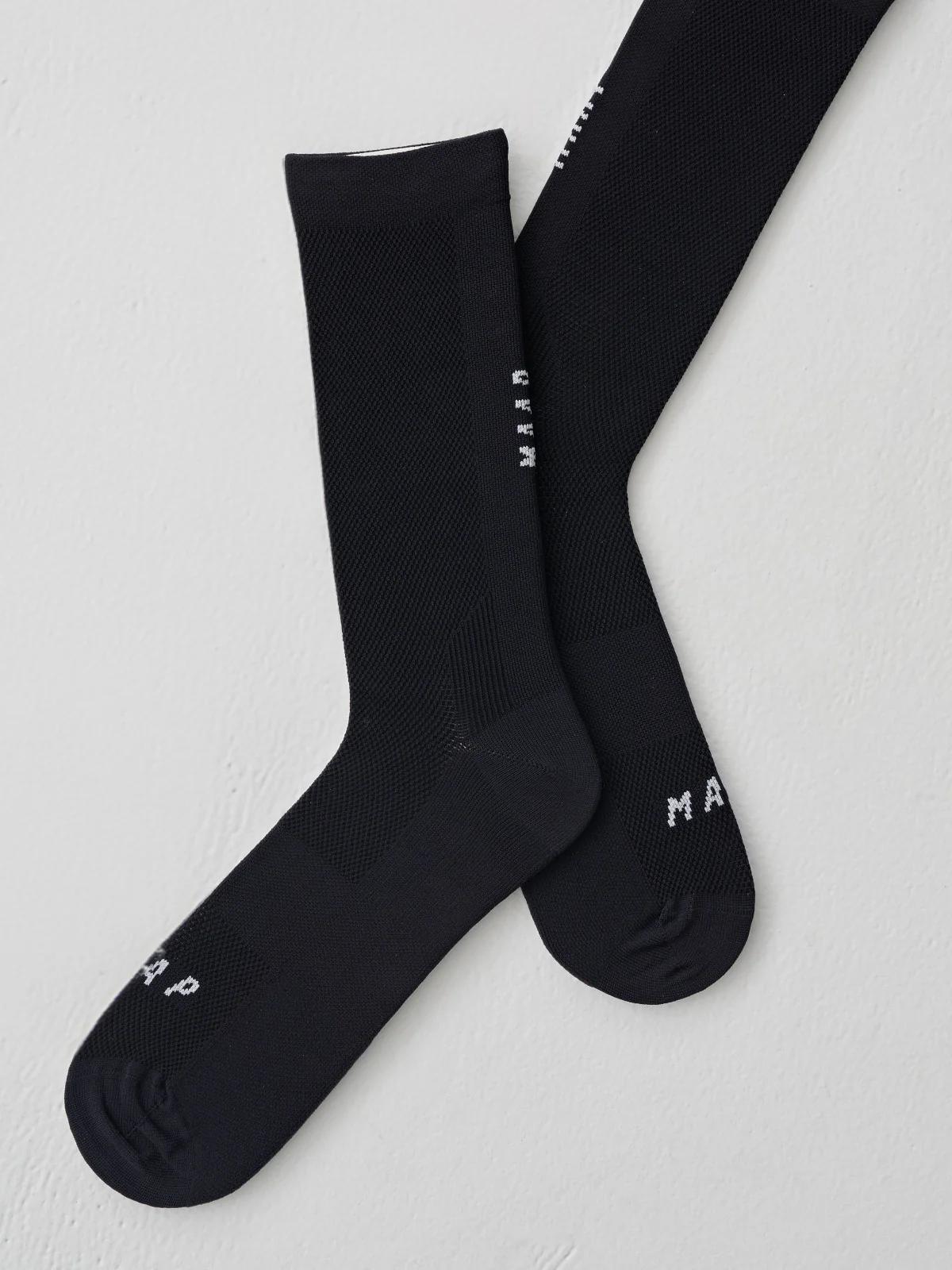 Long Division Mono Sock - black Maap