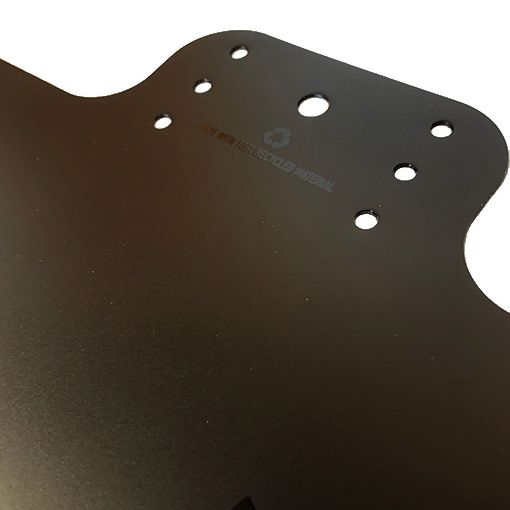 Spritzschutz 20/20 - Schwarz