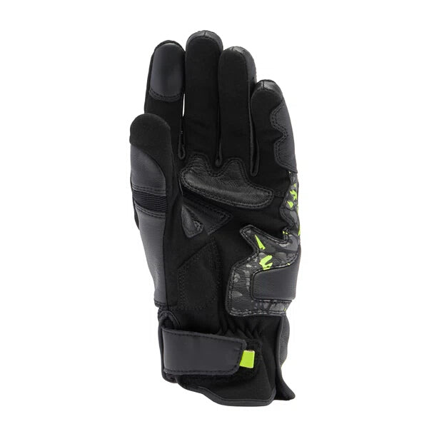MIG 3 Unisex Lederhandschuhe - Black/Anthracite/Yellow-Fluo
