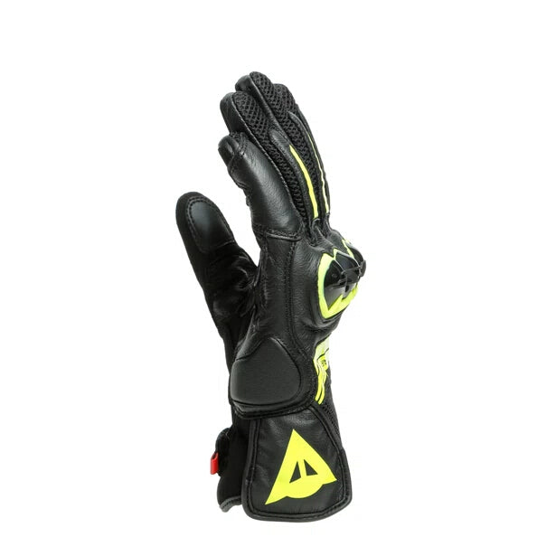 MIG 3 Unisex Lederhandschuhe - Black/Fluo-Yellow