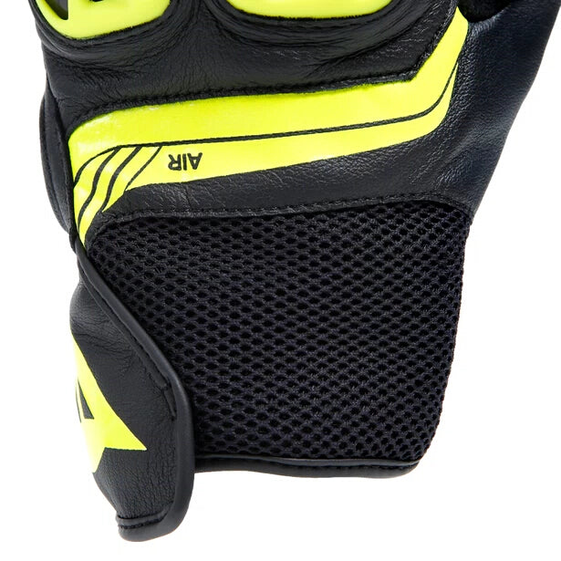 MIG 3 Unisex Lederhandschuhe - Black/Fluo-Yellow
