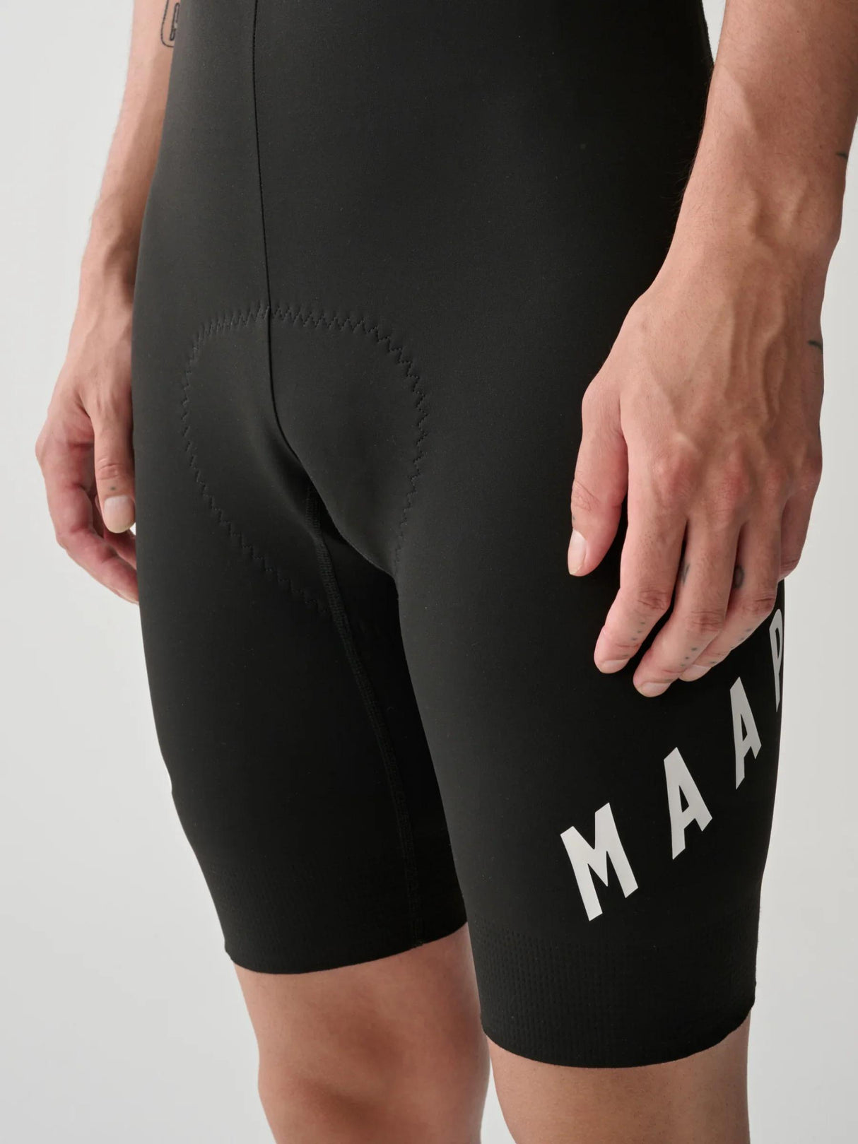 Aeon Bib Shorts - Black/White