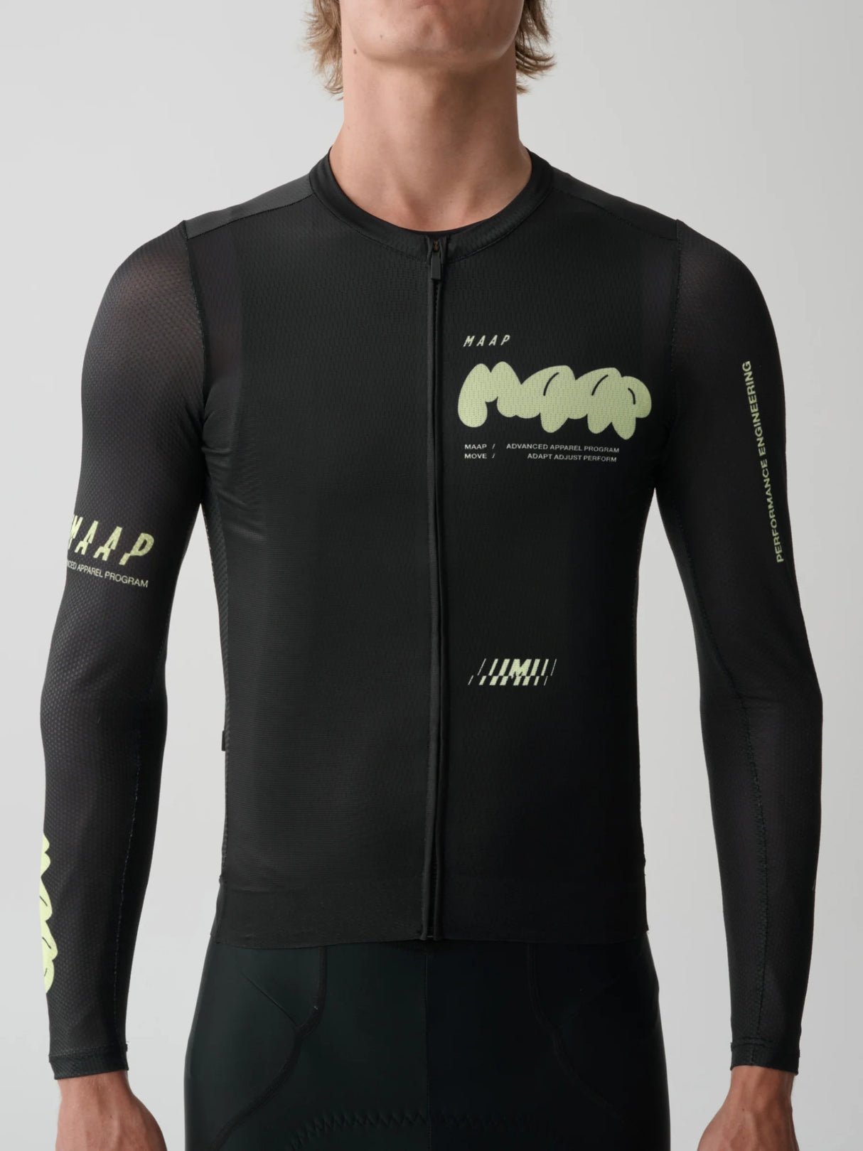 Maillot Aerate Pro Air LS 3.0 - Negro
