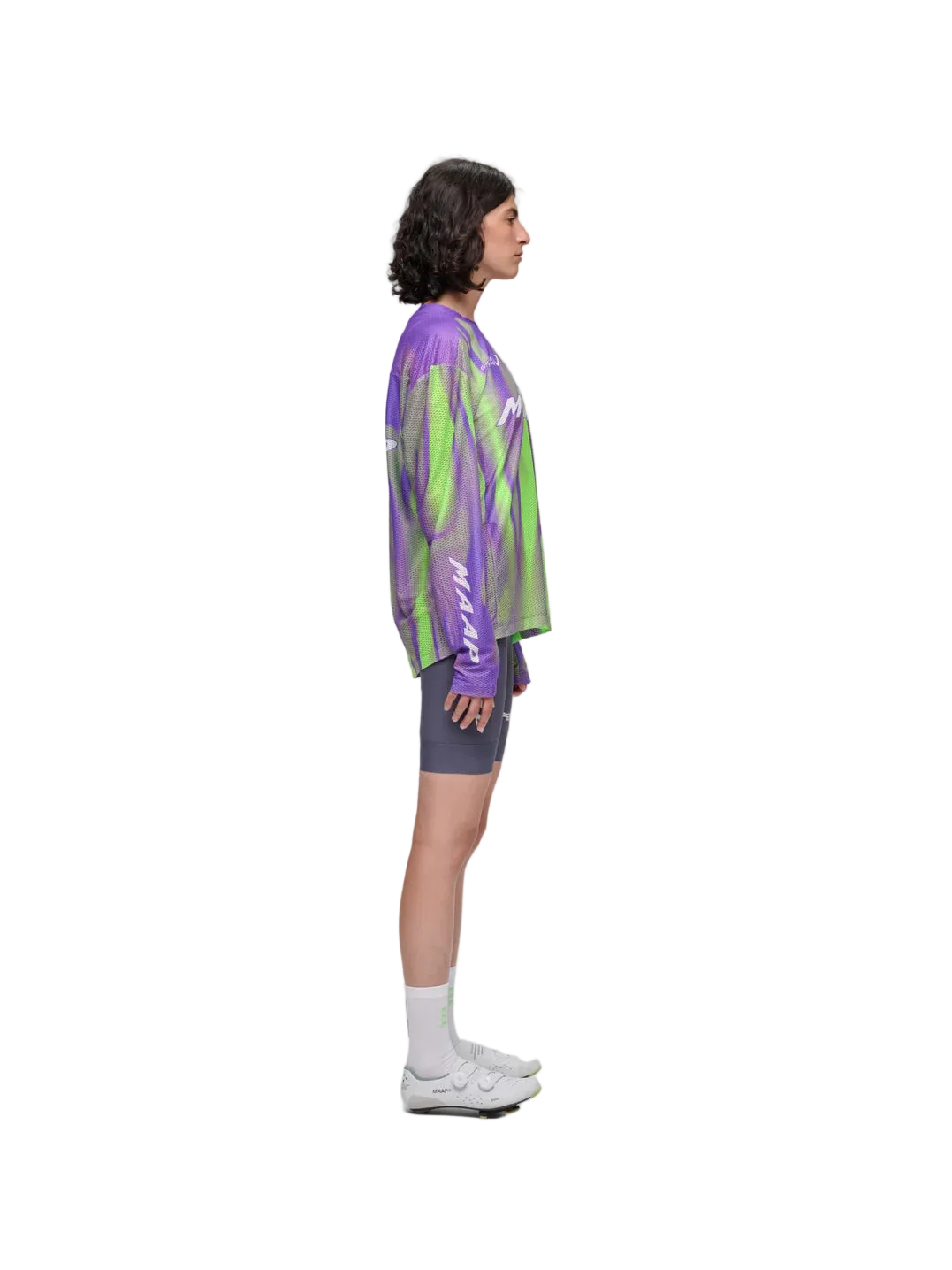 Worldtour 26 Mesh LS Tee - Blackout Glow