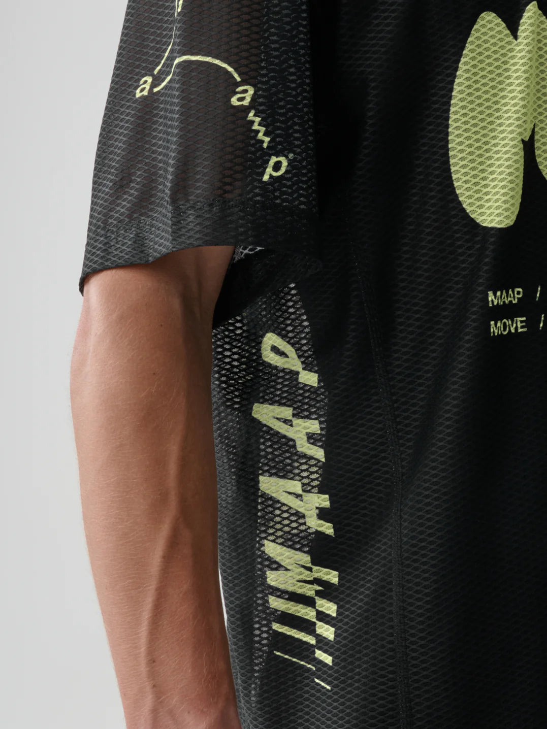 Aerate Mesh Tee - Black