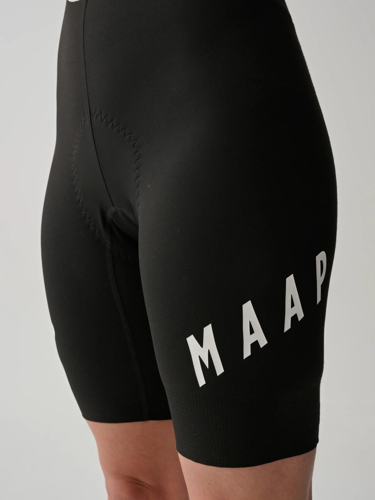 Womens Aeon Bib Shorts - Black/White