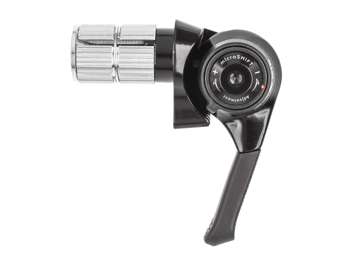 MTB Bar End Shifter Shimano, Right Side, 12-fach - Black microSHIFT