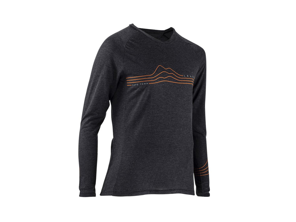 MTB All Mountain 3.0 Long Sleeve Women's Jersey Black