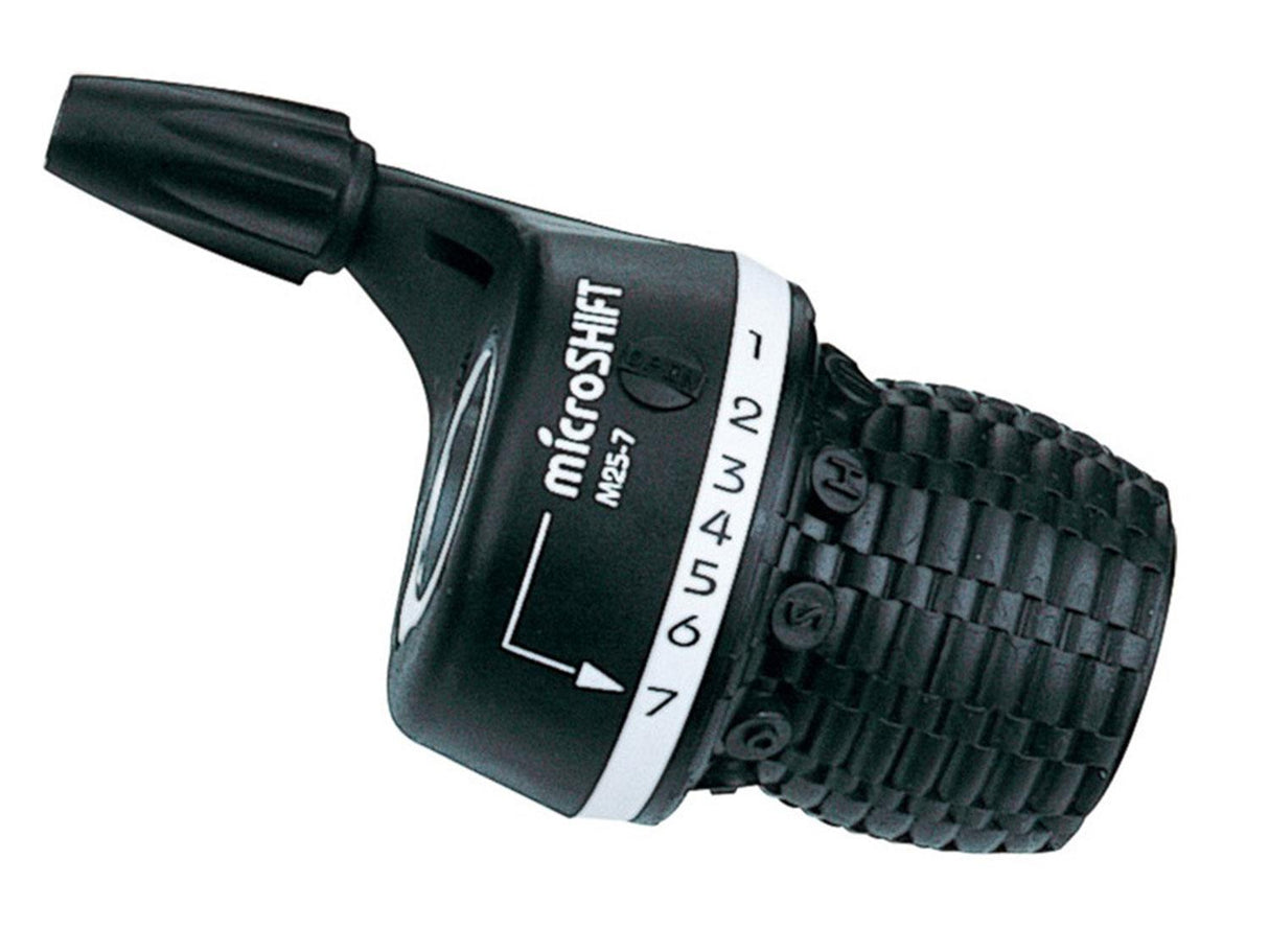 MTB Twist Schalthebel Right Shimano 7 speed - black