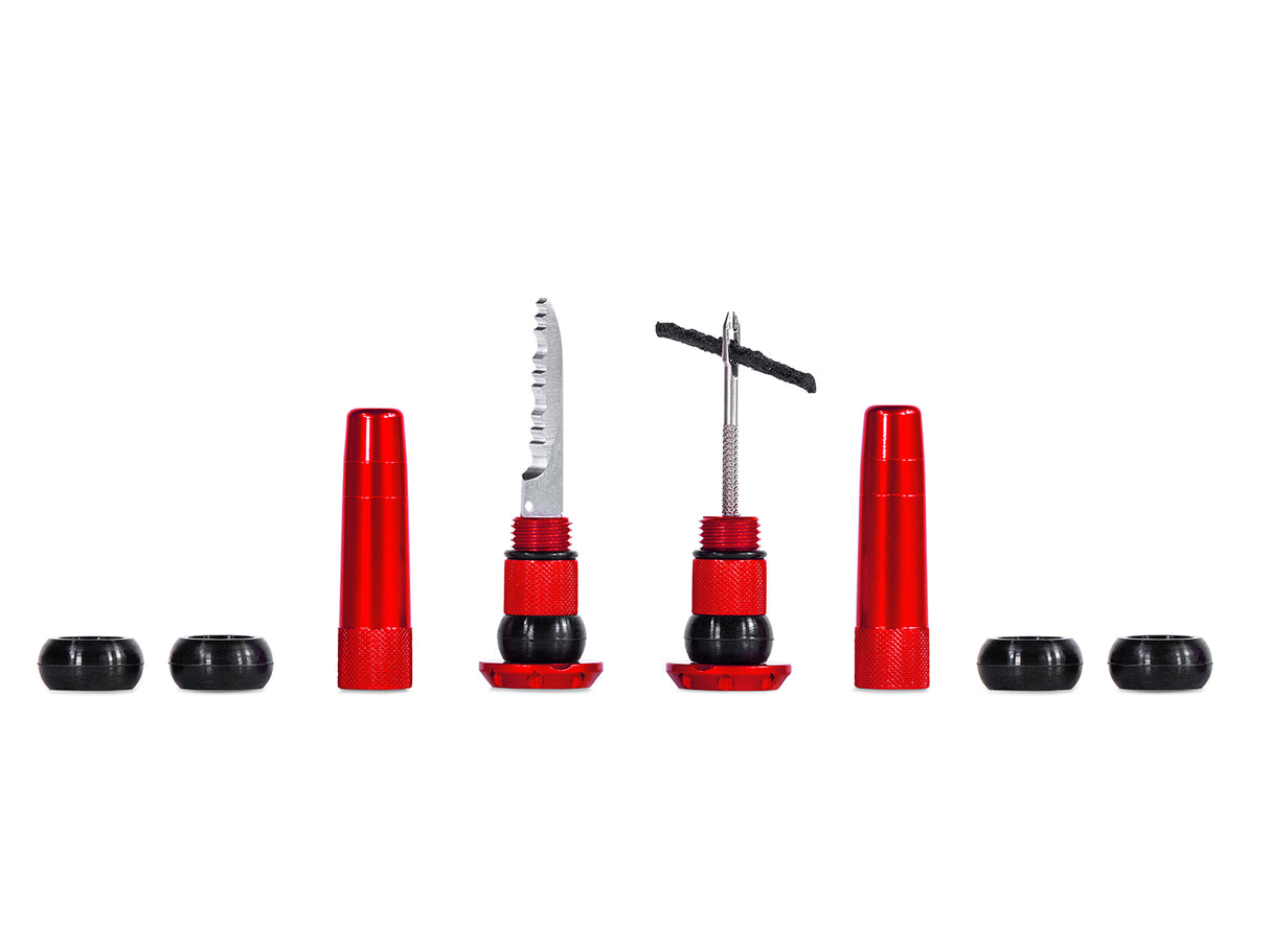 Stealth Tubeless Puncture Plugs - rot