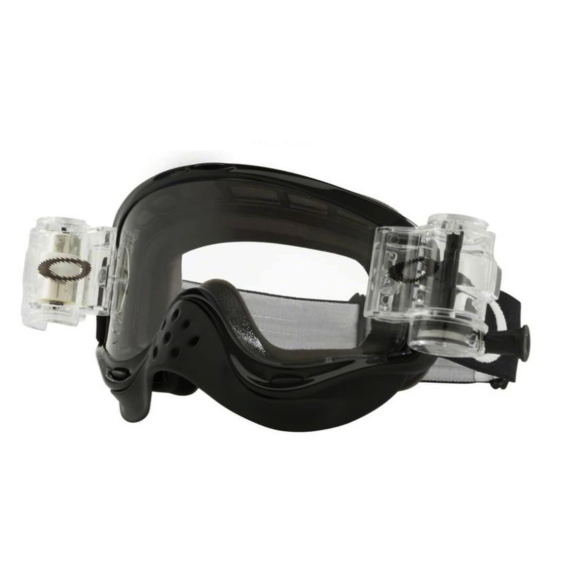 O-Frame MX Goggles- Race Ready Jet Black incl. Clear Roll Off