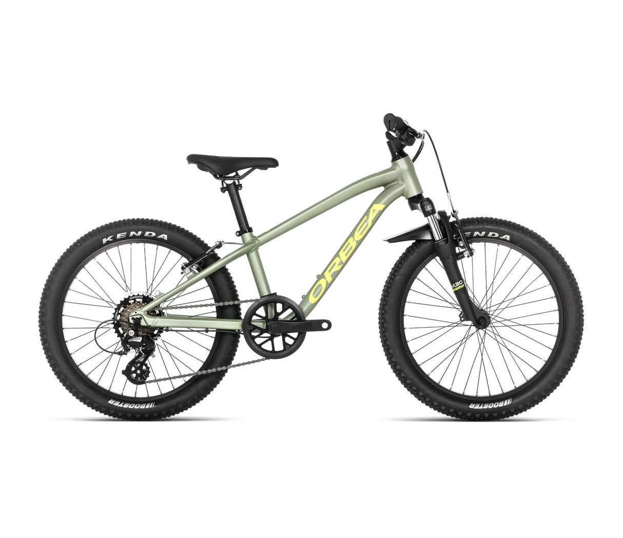 MX 20 XC - Metallic Green Artichoke (Matt) - Yellow (Matt)
