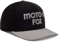 Cappello a coste Moto-X Circa74 Edizione Speciale - Nero