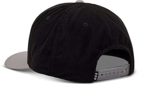 Moto-X Corduroy Hat Circa74 Special Edition - Black