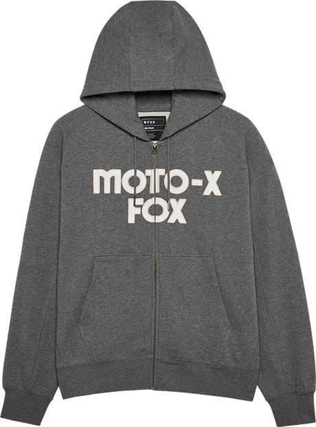 Moto-X Oversized Flc Zip Circa74 Special Edition - Heather Graphite