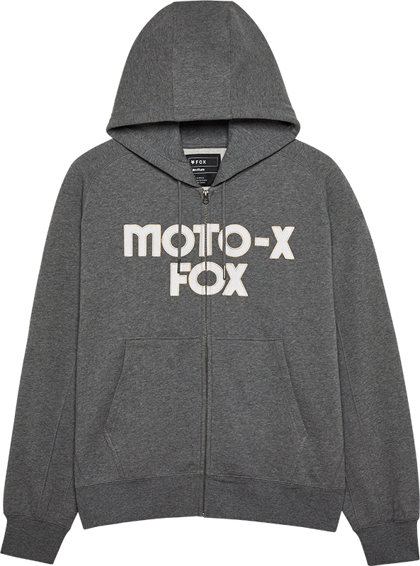 Moto-X Oversized Flc Zip Circa74 Special Edition - Heather Graphite