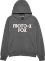 Moto-X Oversized Flc Zip Circa74 Special Edition - Heather Graphite