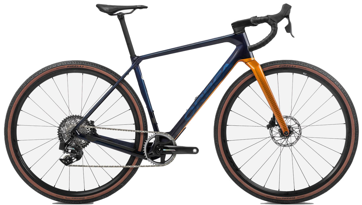 TERRA M21eTEAM 1X Blue Carbon - Leo Orange