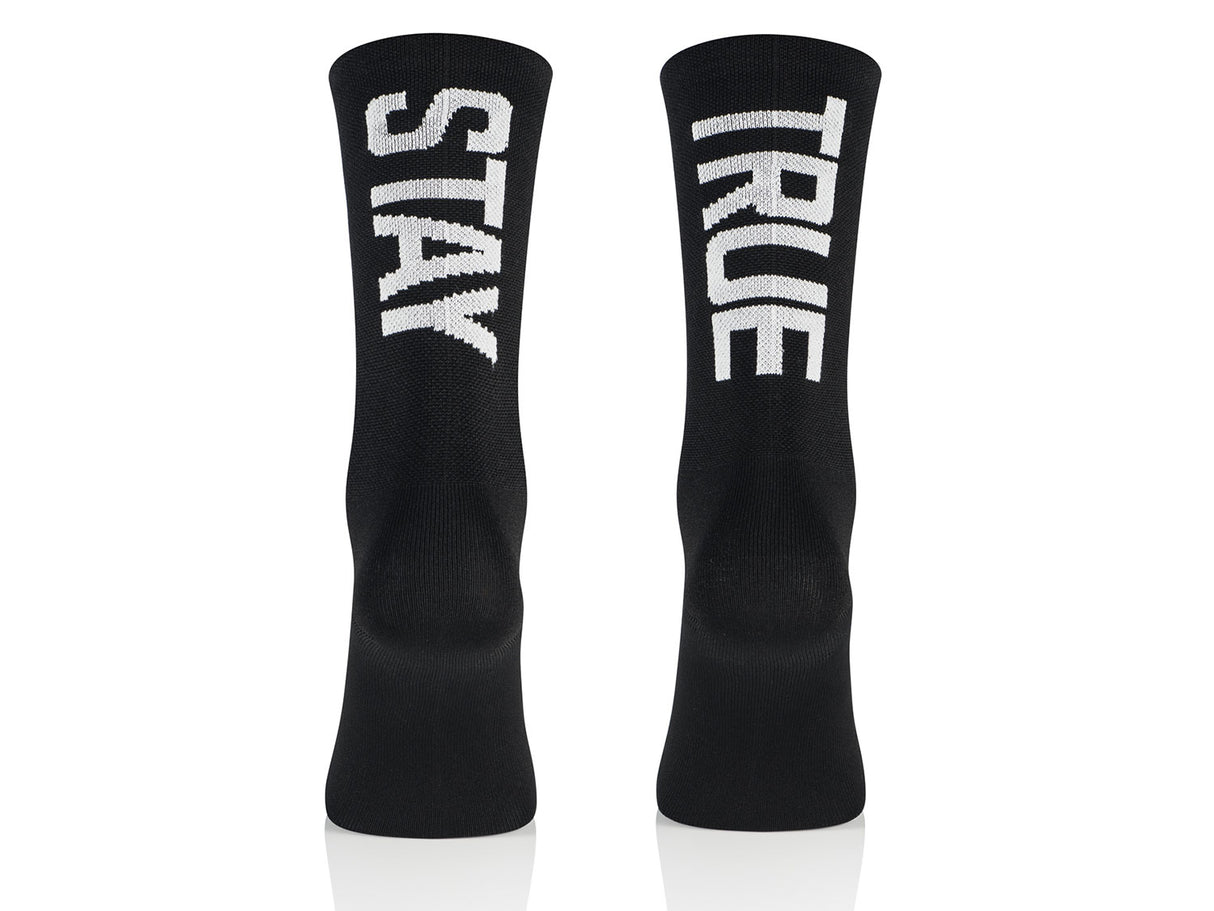 Stay True Socks - Black/White