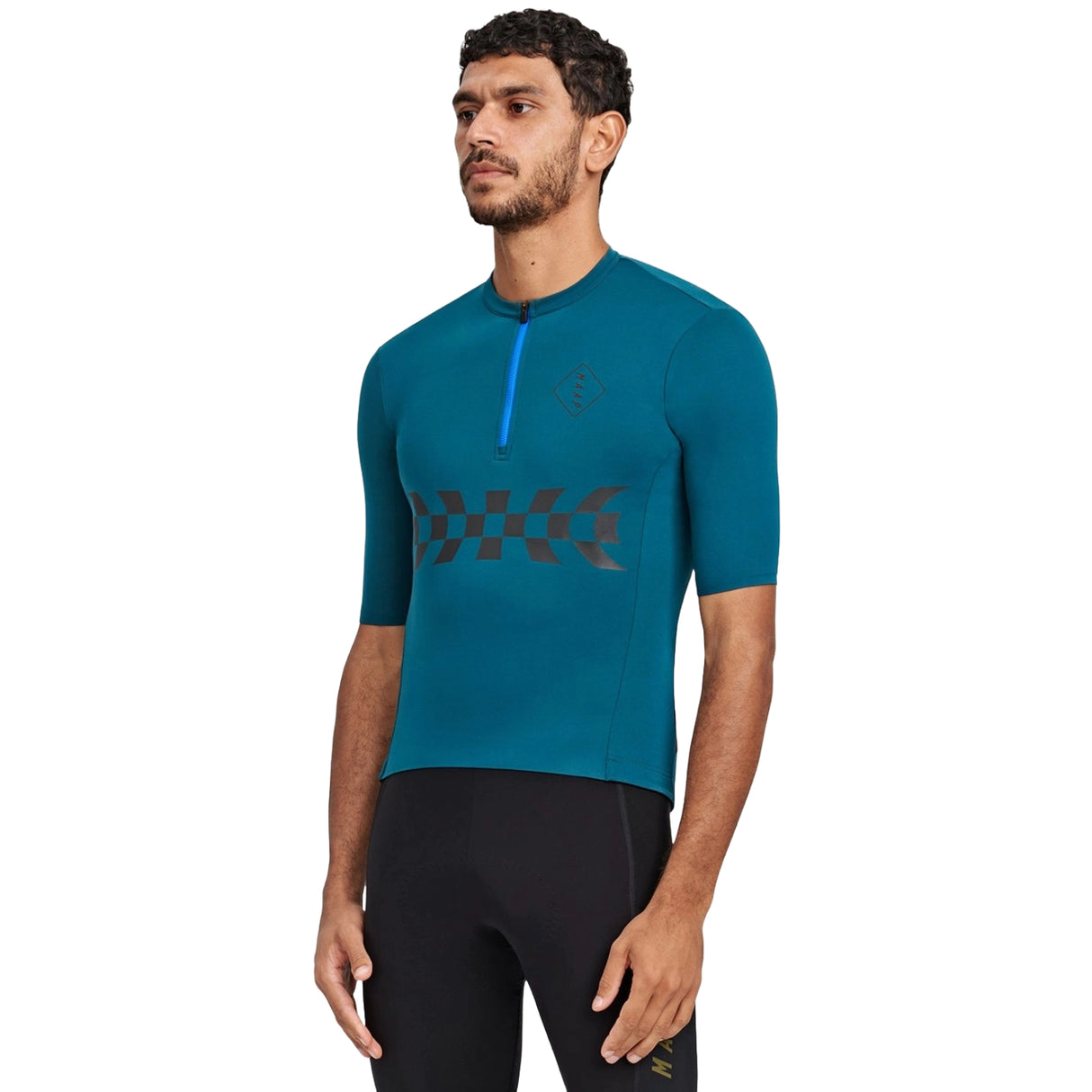 Alt_Road 1/2 Zip Jersey - Dark Teal