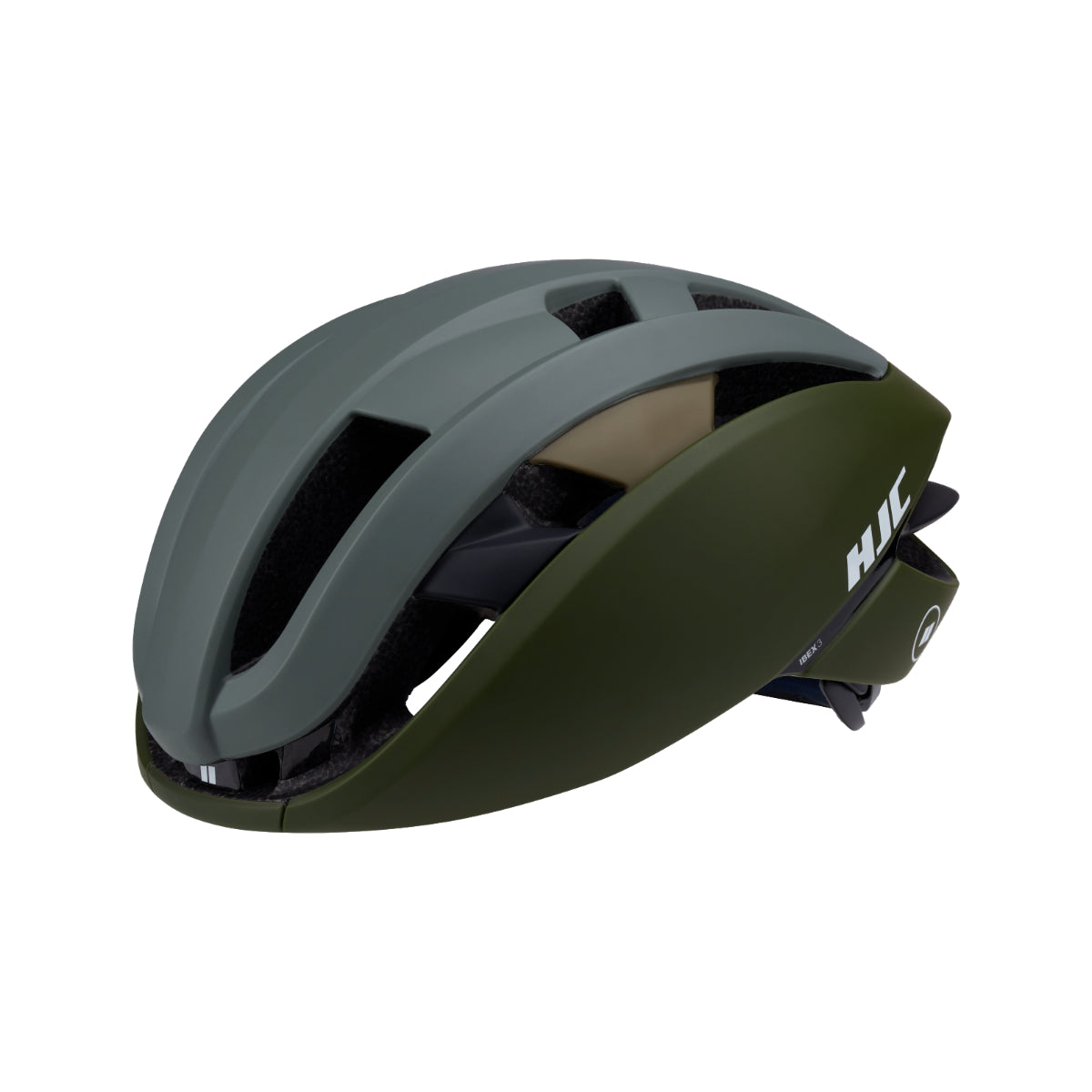 Ibex 3 Road Helm - Matt Dark Green