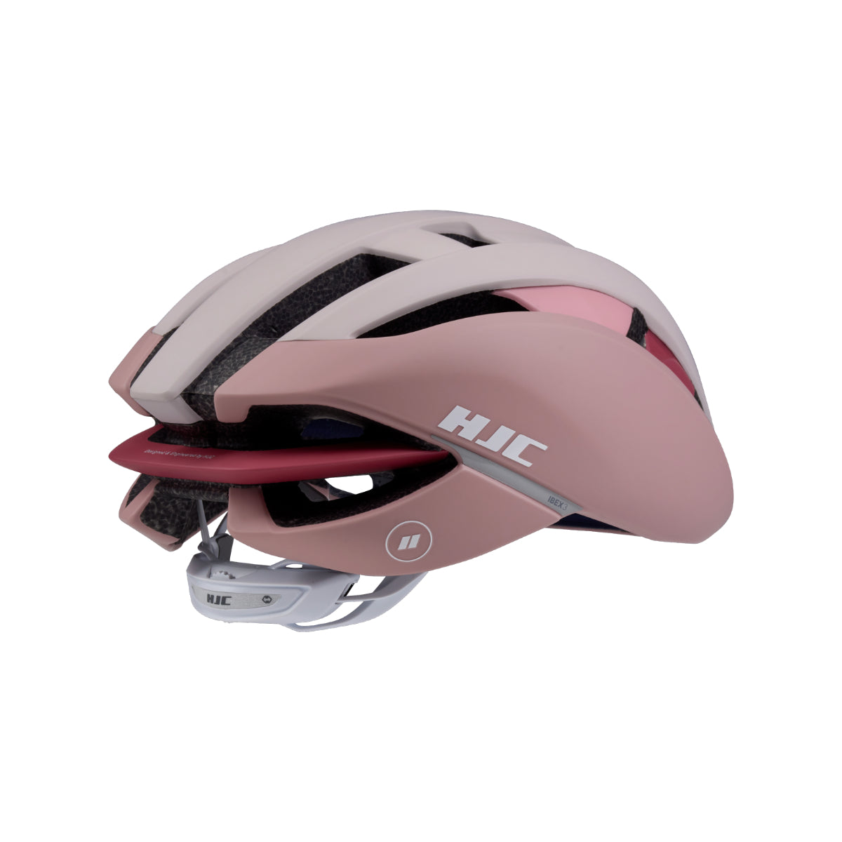 Ibex 3 Road Helm - Matt Pink Beige