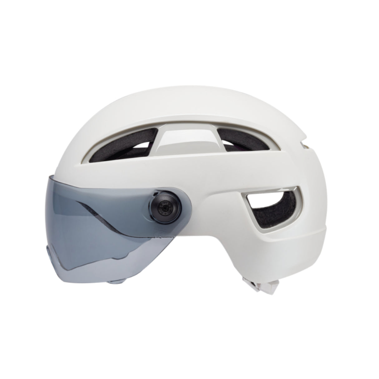 Coban Plus Urban Helm - Matt Gloss White Grey