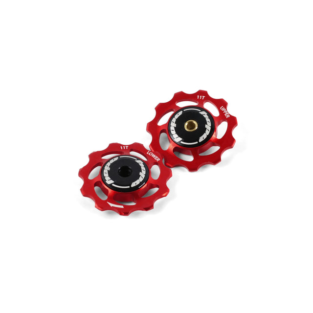 Jockey Wheels Schaltrollen - 11 Zähne - rot