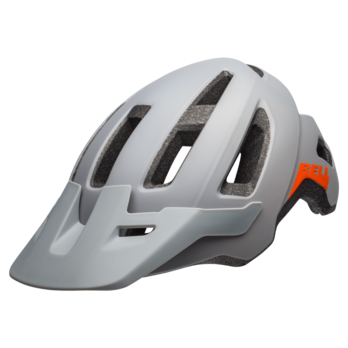 Nomad Fahrradhelm - Grau/Orange