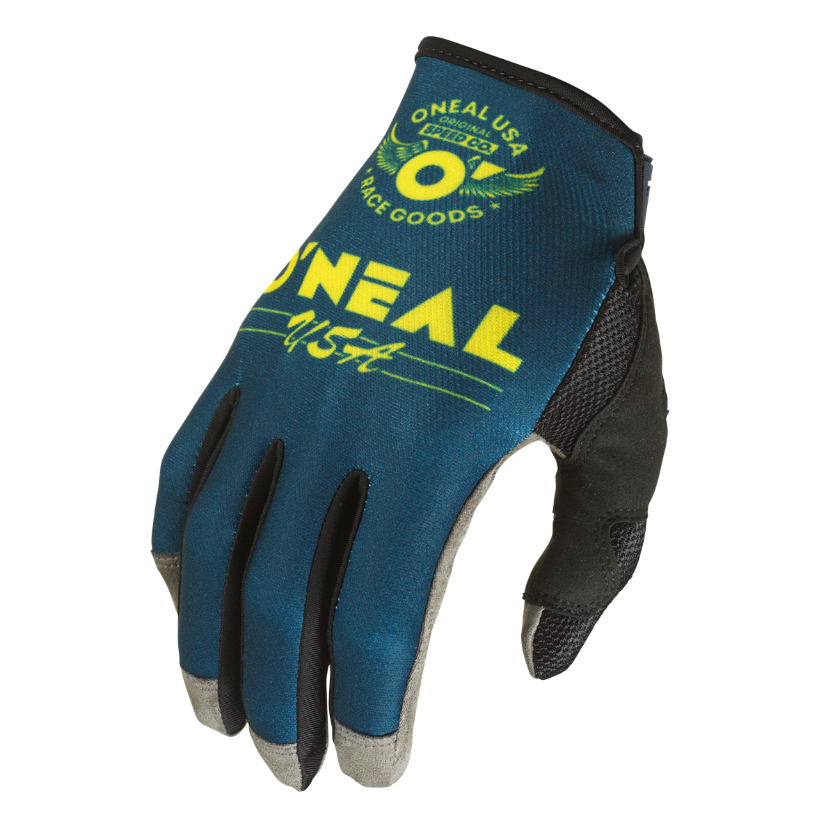 Mayhem Handschuh Bullet V.22 - Blau/Gelb