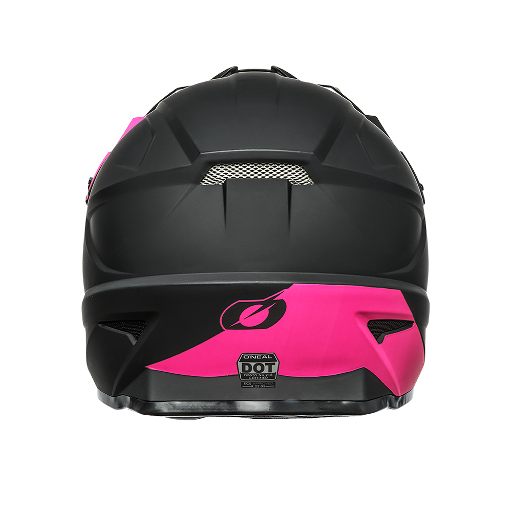 1SRS Helm SOLID black/pink