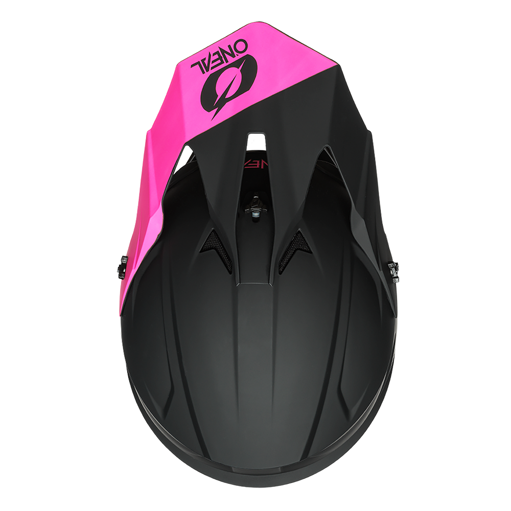 1SRS Helm SOLID black/pink