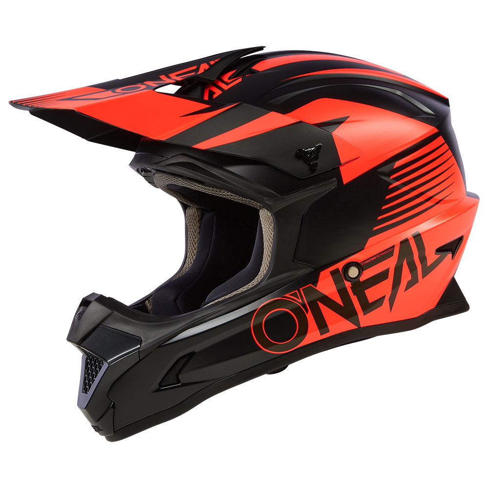 1SRS Helm STREAM black/red