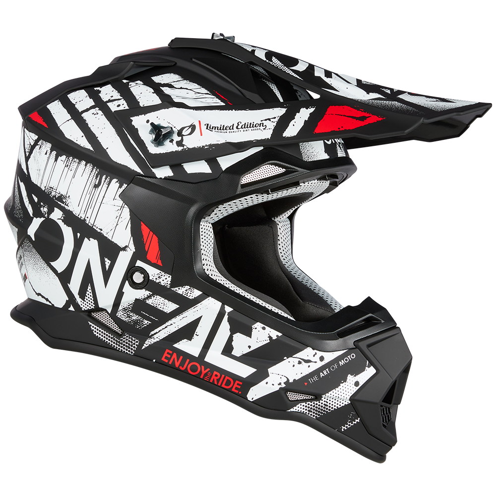 2SRS Helm GLITCH black/white