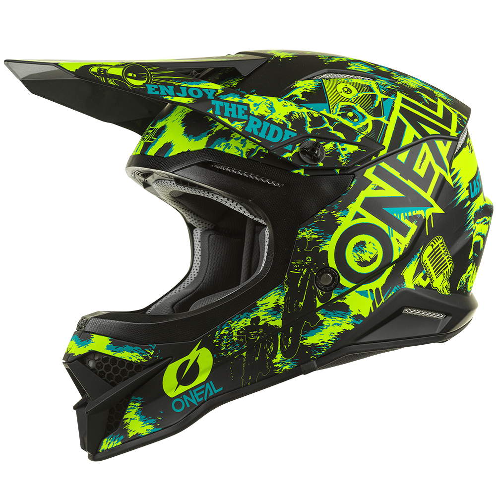 3SRS Helm ASSAULT black/neon yellow