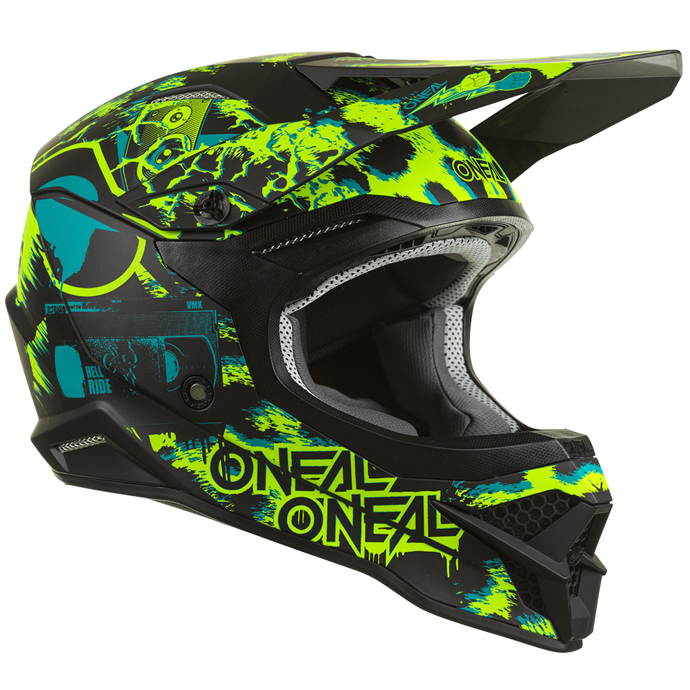 3SRS Helm ASSAULT black/neon yellow