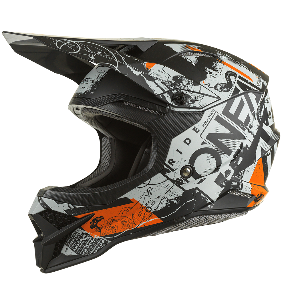 3SRS Helm SCARZ black/gray/orange
