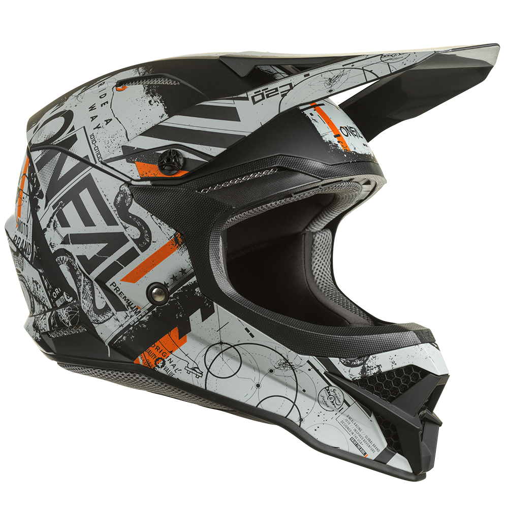 3SRS Helm SCARZ black/gray/orange
