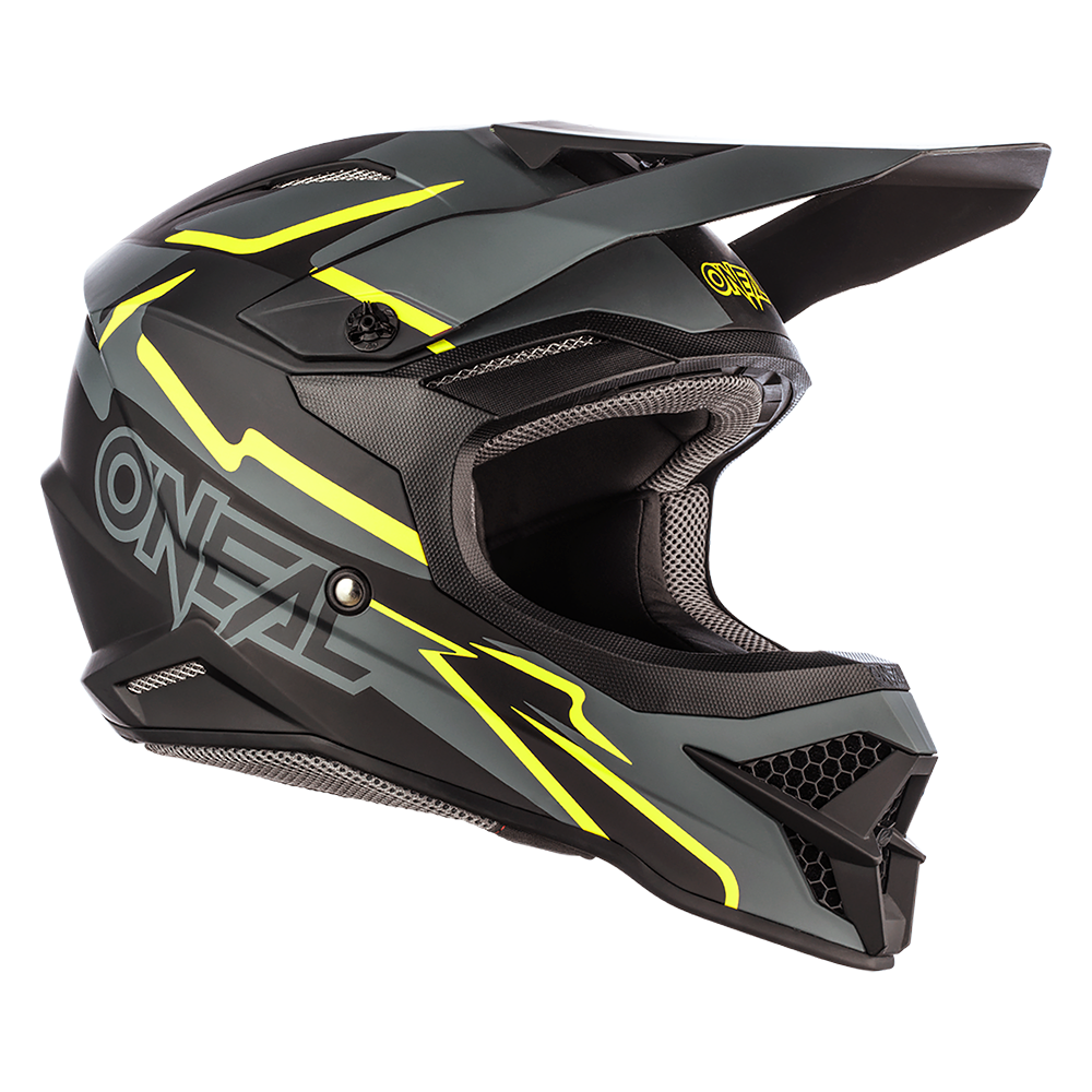 3SRS Helm VOLTAGE black/neon yellow